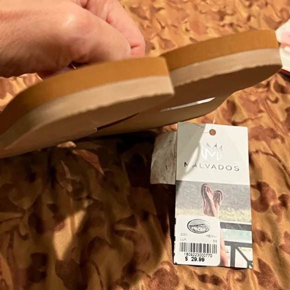 Flip Flop - Malvasia Size 5/6. Color brown and lux. NWT - Picture 15 of 17